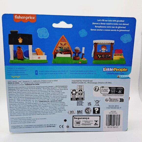 Preschool Fisher-Price Little People Farmers Market Playset With Light & Sounds - Picture 7 of 9